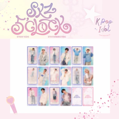 straykids SSJYP SKZ 5'clock リアルカード jp.ktown4u.com : Stray