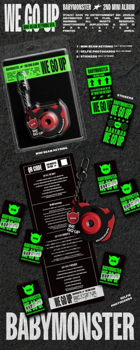 baemon-we-go-up-keyring-details.webp
