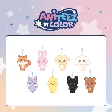 ANITEEZ IN COLOR Aniteez Plush Keyring