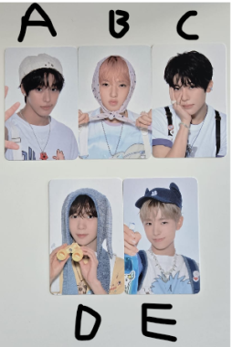 NCT WISH Photo card