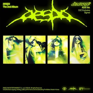 [SIGNED] aespa LEMONADE ACID ver.