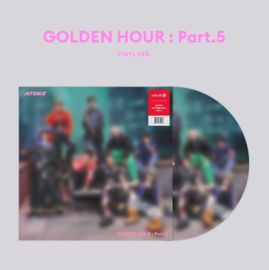 ATEEZ GOLDEN HOUR : Part 5 LP ( Target Exclusive ver. )