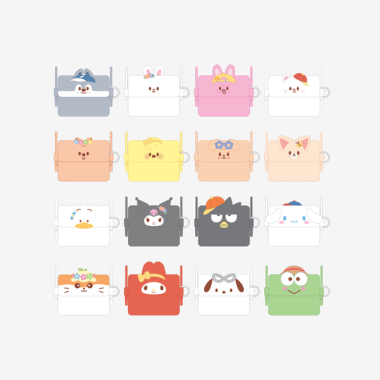 SKZOO X SANRIO CHARACTERS Card Wallet Cross Bag
