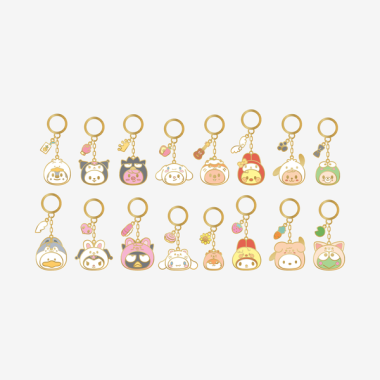 SKZOO X SANRIO CHARACTERS Metal Keyring