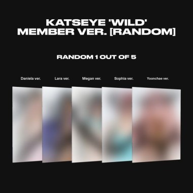 KATSEYE WILD Member ver. / + pob