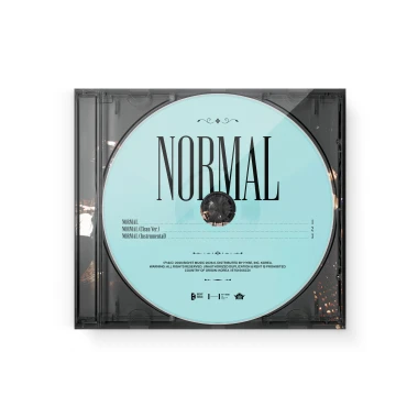 BTS NORMAL Original & Instrumental Ver. Single CD