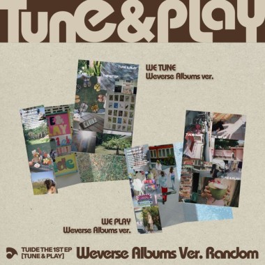 TUIDE TUNE & PLAY Weverse Albums ver. / + pob