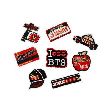 BTS Embroidery Pin Badge (NEW YORK ver.) - US exclusive