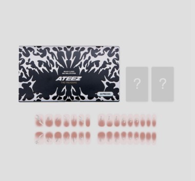 ATEEZ READY CURED GEL NAIL STICKER : THE TREASURE