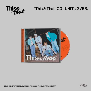 Stray Kids THIS & THAT Unit #2 ver. CD