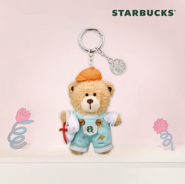 Starbucs Korea good for you bearista keychain
