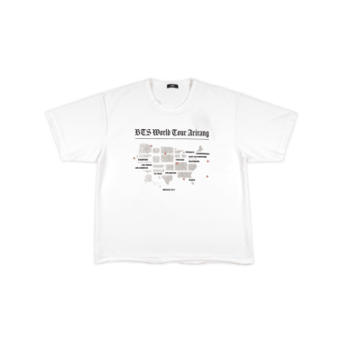 BTS ARIRANG [NA Exclusive] S/S Routing T-shirt (White)