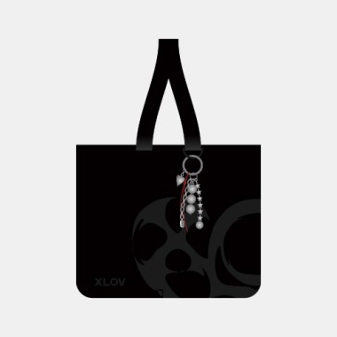 XLOV I,God ECO BAG & KEYRING SET