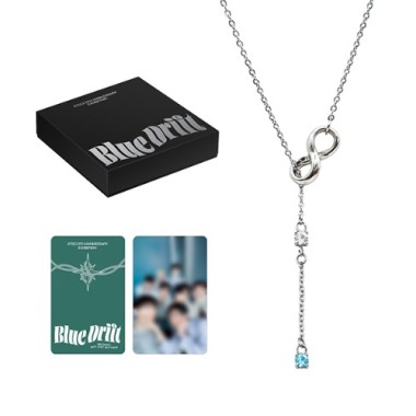 ATEEZ 8th Anniversary BLUE DRIFT Necklace