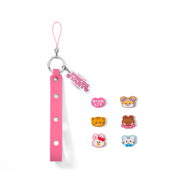 ILLIT PRESS START ENCORE Official Light Stick Strap & Parts Set