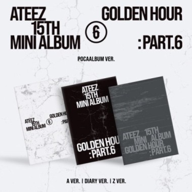 ATEEZ GOLDEN HOUR : Part. 6 POCAALBUM ver.  / + pob