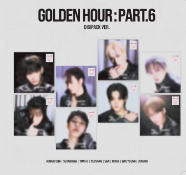 ATEEZ GOLDEN HOUR : Part. 6 Digipack ver. ( Target Exclusive ver. )