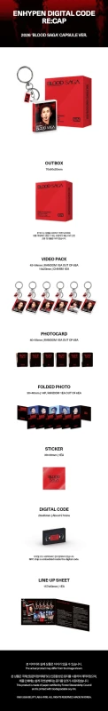 ENHYPEN 2026 BLOOD SAGA CAPSULE Ver