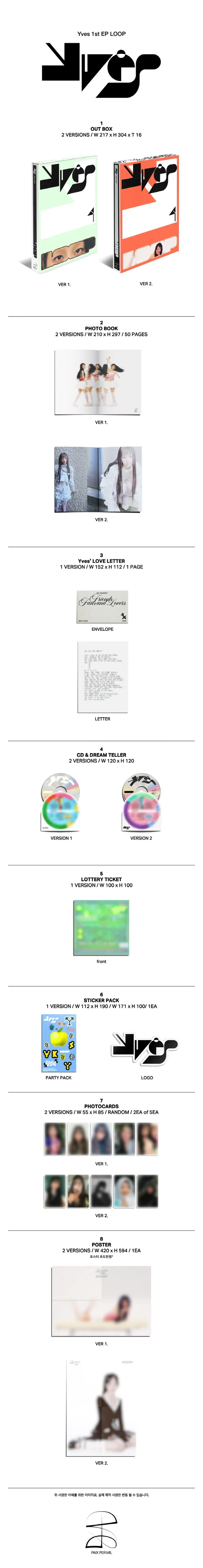YVES LOOP 1st EP